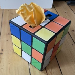 Taschentuchbox, Rubik's Cube, Big Bang Theory